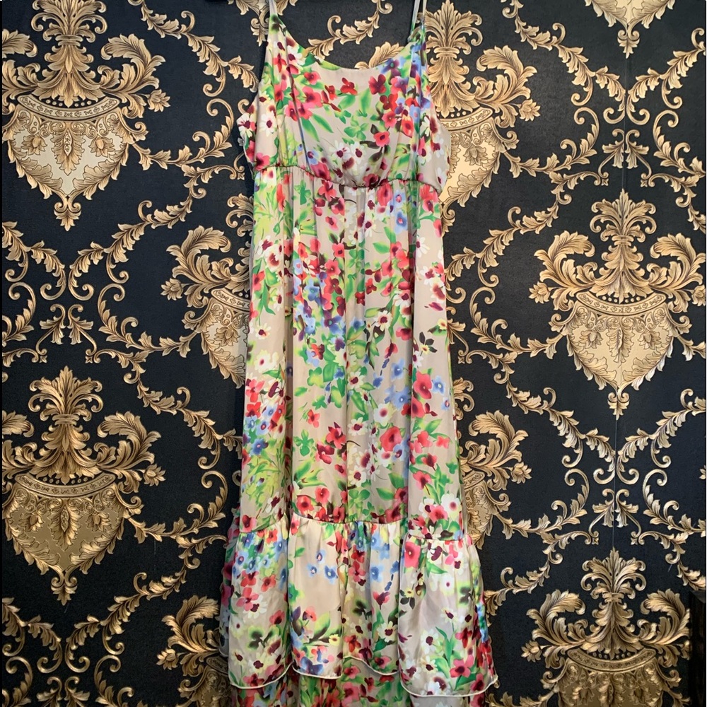 🦇 Vintage Old Navy Floral Maxi Dress 🦇